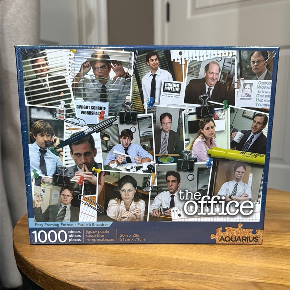 The Office Jigsaw Puzzle 1000 Pieces by Aquarius New in Plastic